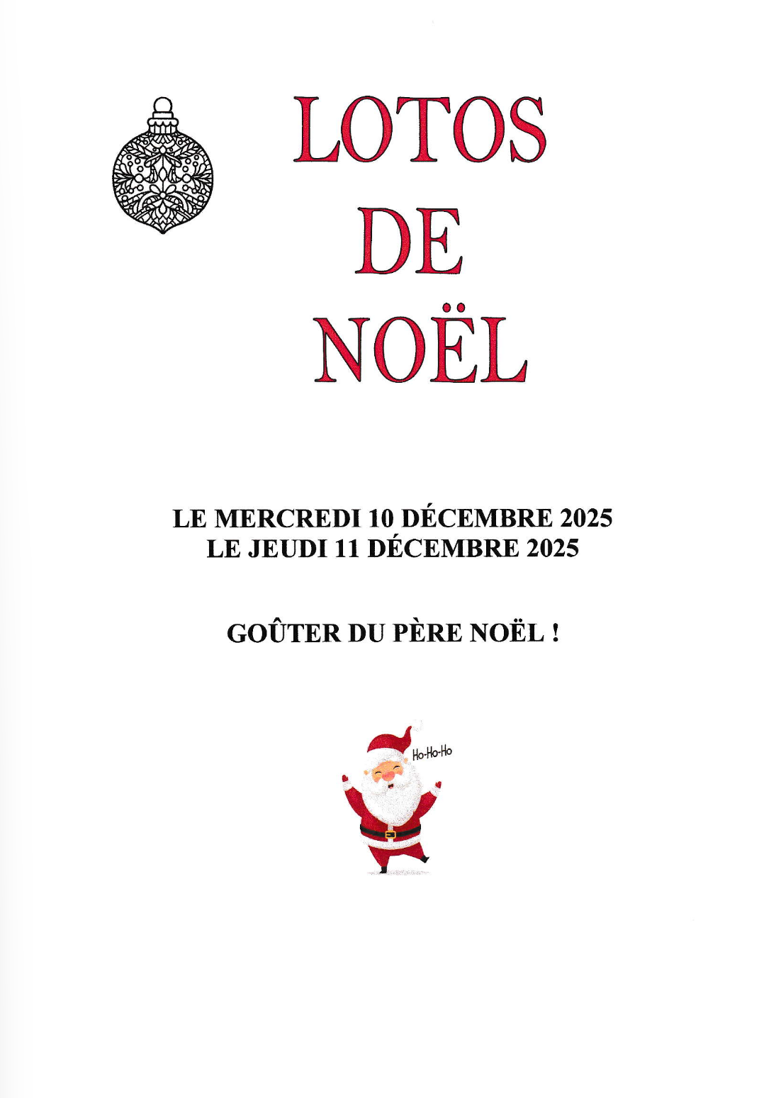 Lotos de Noël