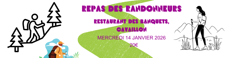 Repas des randonneurs